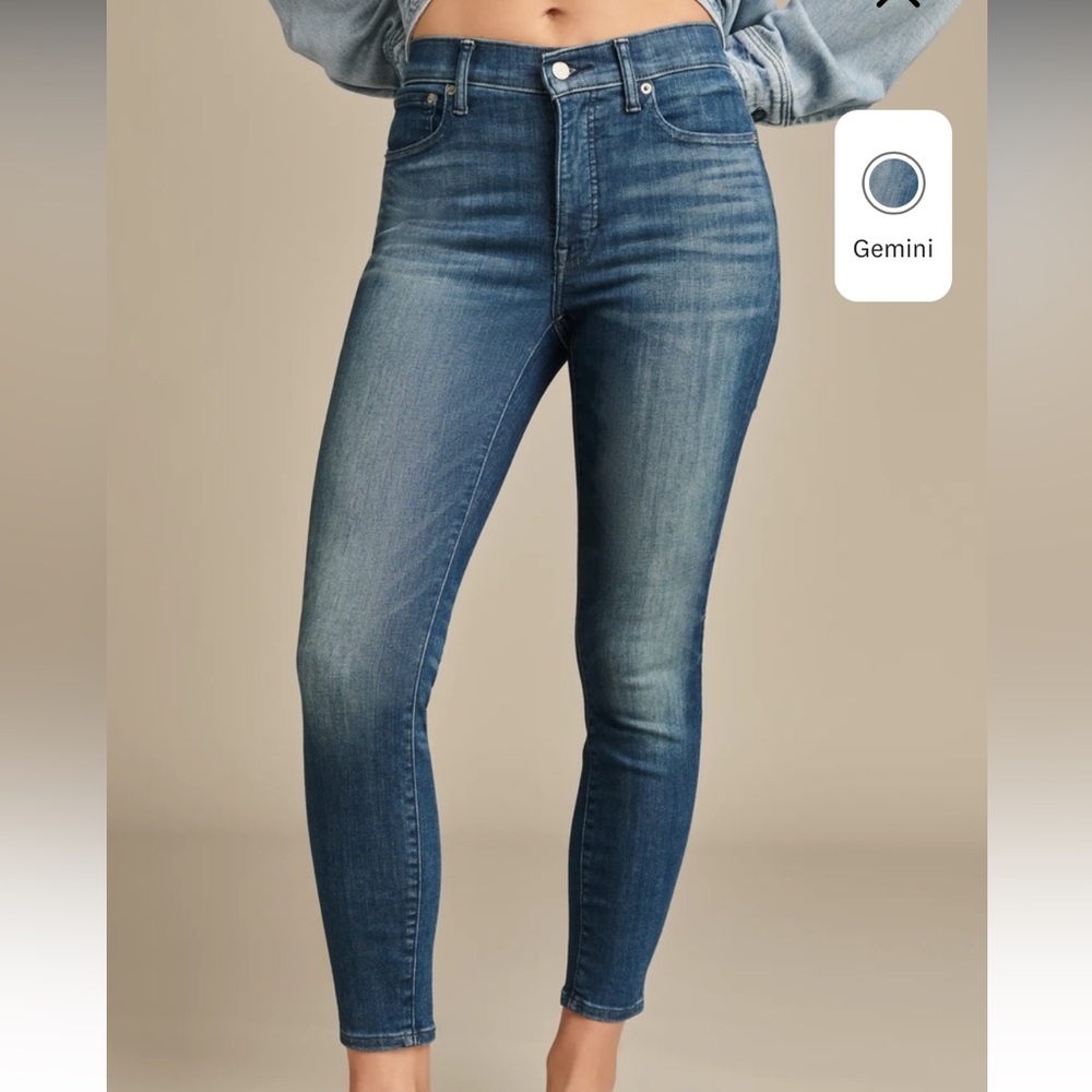 Lucky Brand Blue Skinny Pants
